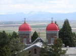 Monastery Towers overlook Prairie